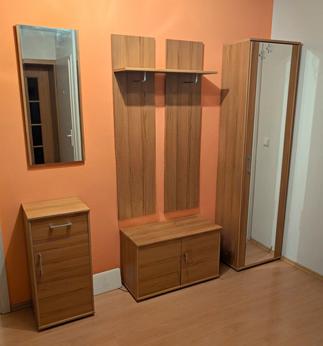 Garderoben set tlg - garderoben-set, 4-tlg