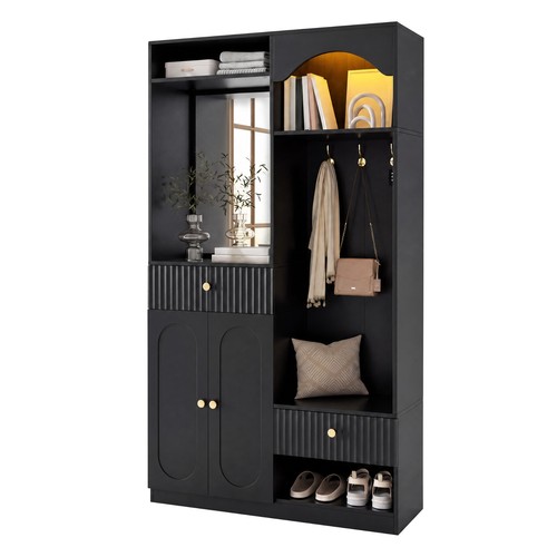 Garderoben set flurschrank - garderoben-set, mit