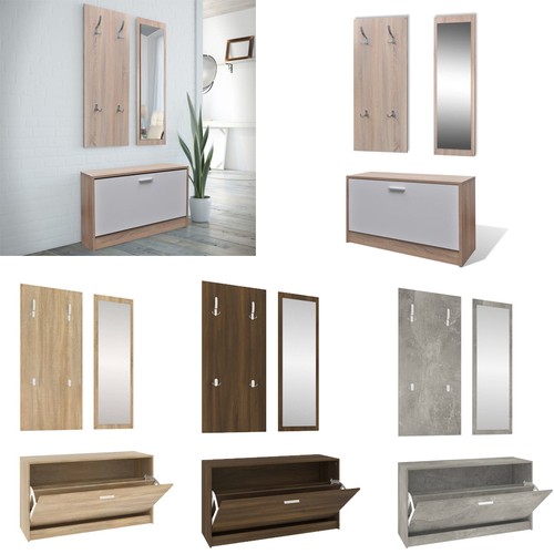 Garderobenset flur 3in1 - garderobenset,