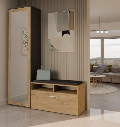 Garderobenschrank mit spiegel - garderobenschrank,