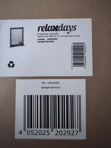 Wandspiegel bambus badezimmer - bambus,